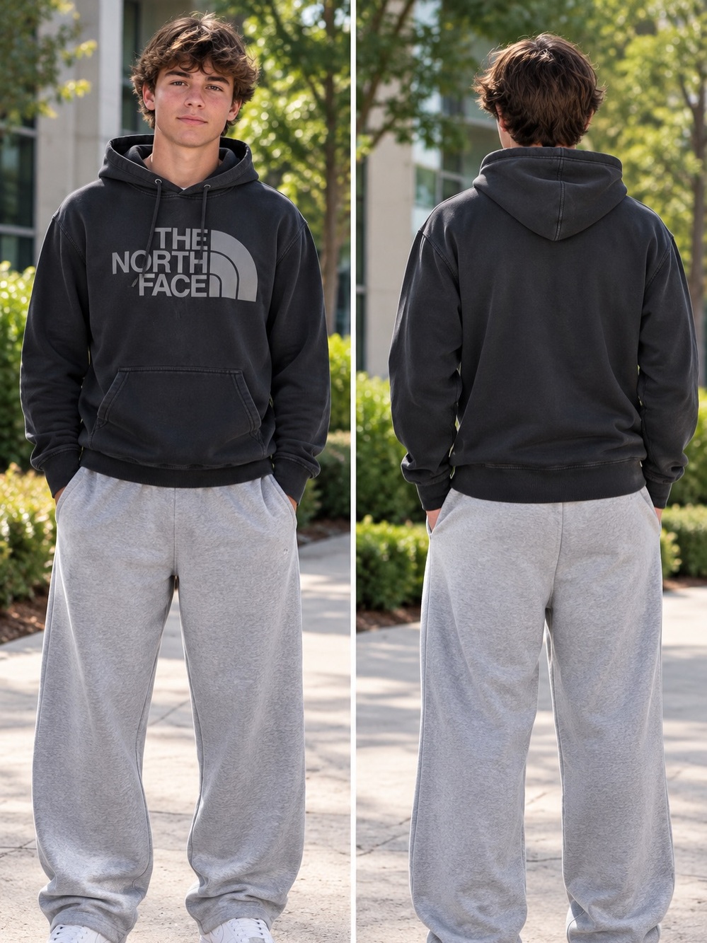 The North Face Men's Black Pullover Hoodie